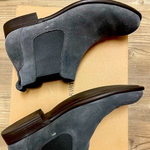 John Varvatos Star S low Chelsea boots, Coal, 8